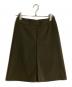 PRADA SPORTS（プラダスポーツ）の古着「バックジップハーフスカート」｜カーキ