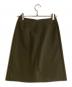 PRADA SPORTS (プラダスポーツ) バックジップハーフスカート カーキ サイズ:36：12000円