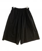 s'yteサイト）の古着「コットンフリース キュロットパンツ」｜ブラック