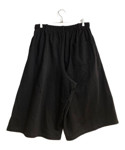 s'yte（サイト）s'yte (サイト) コットンフリース キュロットパンツ ブラック サイズ:3の古着・服飾アイテム