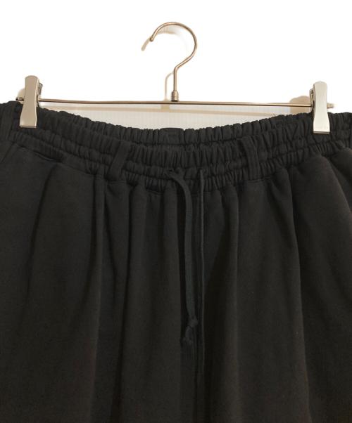 s'yte（サイト）s'yte (サイト) コットンフリース キュロットパンツ ブラック サイズ:3の古着・服飾アイテム