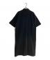 Yohji Yamamoto pour homme (ヨウジヤマモト プールオム) ロングスリーブポロシャツワンピース ブラック サイズ:3：10000円