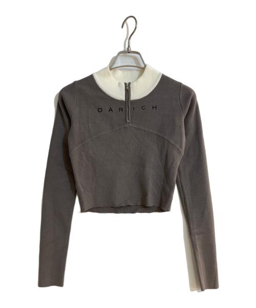 darich（ダーリッチ）darich (ダーリッチ) ニットセットアップ グレー サイズ:FREEの古着・服飾アイテム