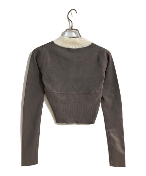 darich（ダーリッチ）darich (ダーリッチ) ニットセットアップ グレー サイズ:FREEの古着・服飾アイテム