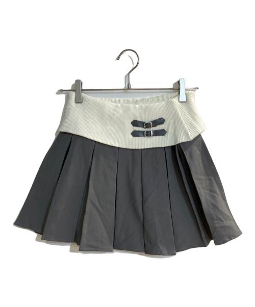 darich（ダーリッチ）darich (ダーリッチ) ニットセットアップ グレー サイズ:FREEの古着・服飾アイテム