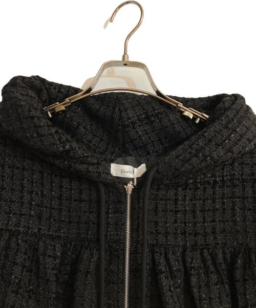darich（ダーリッチ）Darich (ダーリッチ) ツイードカーゴセットアップ ブラック サイズ:FREEの古着・服飾アイテム
