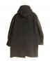 AURALEE (オーラリー) HEAVY MELTON DUFFLE COAT／ヘビー メルトン ダッフルコート ブラック サイズ:5：30000円