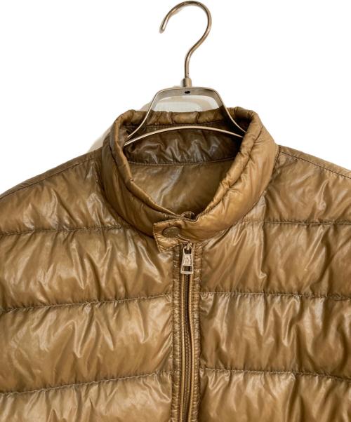 MONCLER（モンクレール）MONCLER (モンクレール) ACORUS ダウンジャケット ブラウン サイズ:1の古着・服飾アイテム