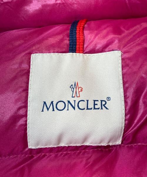 MONCLER（モンクレール）MONCLER (モンクレール) BERRE ベール ダウンジャケット ピンク サイズ:1の古着・服飾アイテム