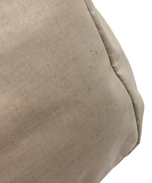 Herve Chapelier（エルベシャプリエ）Herve Chapelier (エルベシャプリエ) 舟形ハンドバッグ アイボリーの古着・服飾アイテム