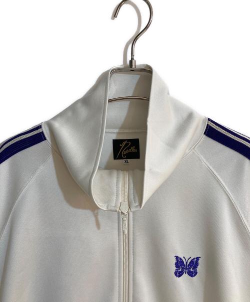 Needles（ニードルズ）Needles (ニードルズ) Track Jacket Poly Smooth ホワイト サイズ:XLの古着・服飾アイテム