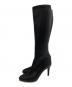 JIMMY CHOO (ジミーチュウ) ロングブーツ ブラック サイズ:36 1/2：12000円