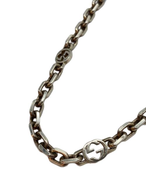 GUCCI（グッチ）GUCCI (グッチ) インターロッキングGネックレス シルバーの古着・服飾アイテム