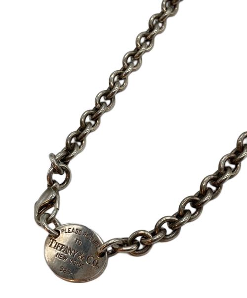 TIFFANY & Co.（ティファニー）Tiffany & Co. (ティファニー) リターントゥティファニーラウンドタグチョーカー シルバーの古着・服飾アイテム