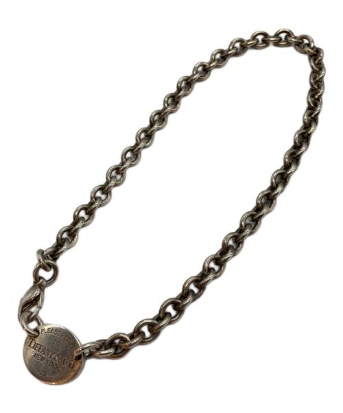 TIFFANY & Co.（ティファニー）Tiffany & Co. (ティファニー) リターントゥティファニーラウンドタグチョーカー シルバーの古着・服飾アイテム