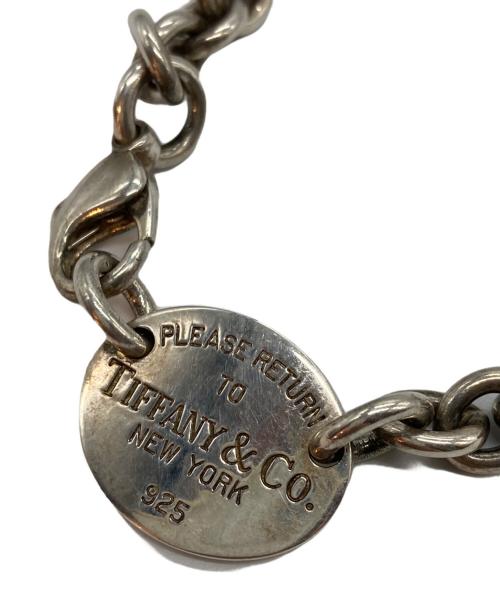 TIFFANY & Co.（ティファニー）Tiffany & Co. (ティファニー) リターントゥティファニーラウンドタグチョーカー シルバーの古着・服飾アイテム