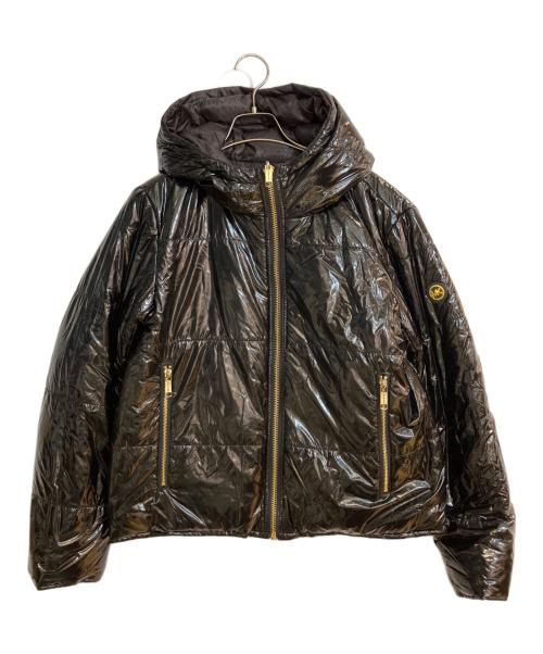 MICHAEL KORS（マイケルコース）MICHAEL KORS (マイケルコース) リバーシブルダウンジャケット ブラウン サイズ:Mの古着・服飾アイテム