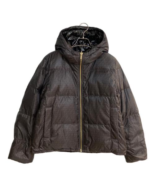 MICHAEL KORS（マイケルコース）MICHAEL KORS (マイケルコース) リバーシブルダウンジャケット ブラウン サイズ:Mの古着・服飾アイテム