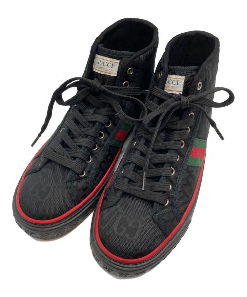 GUCCI（グッチ）GUCCI (グッチ) TENNIS 1977 ブラック サイズ:7の古着・服飾アイテム