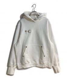 THUG CLUB（サグ クラブ）の古着「ARMOR HOODIE」｜ホワイト
