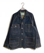 SUGARHILLシュガーヒル）の古着「CLASSIC DENIM COVERALL/クラシックデニムカバーオール」｜ブルー