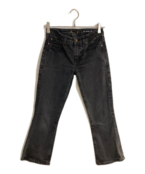 Saint Laurent Paris（サンローランパリ）Saint Laurent Paris (サンローランパリ) クロップドデニムパンツ ブラック サイズ:W26の古着・服飾アイテム
