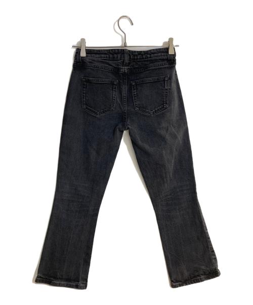 Saint Laurent Paris（サンローランパリ）Saint Laurent Paris (サンローランパリ) クロップドデニムパンツ ブラック サイズ:W26の古着・服飾アイテム