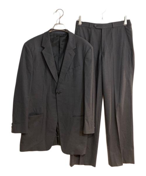 ARMANI COLLEZIONI（アルマーニ コレツィオーニ）ARMANI COLLEZIONI (アルマーニ コレツィオーニ) 1Bウールセットアップスーツ グレー サイズ:46Rの古着・服飾アイテム
