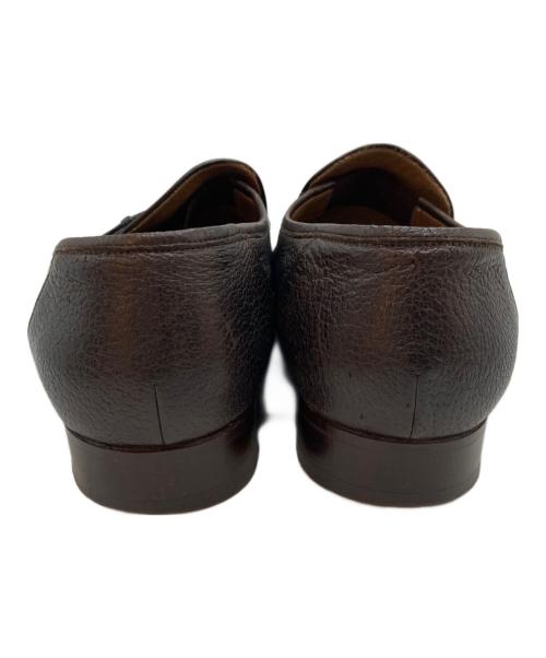 Christian Dior（クリスチャン ディオール）Christian Dior (クリスチャン ディオール) オールドレザーローファー ブラウン サイズ:25 1/2の古着・服飾アイテム