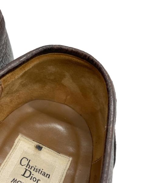 Christian Dior（クリスチャン ディオール）Christian Dior (クリスチャン ディオール) オールドレザーローファー ブラウン サイズ:25 1/2の古着・服飾アイテム