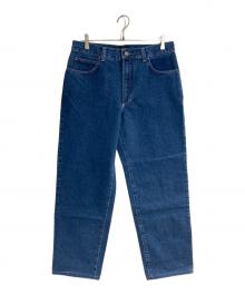 VERSACE JEANS COUTURE（ヴェルサーチ ジーンズクチュール）の古着「メデューサパッツデニムパンツ」｜インディゴ