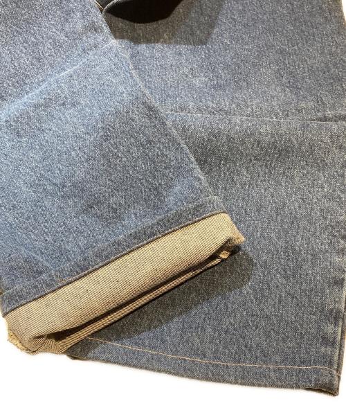 VERSACE JEANS COUTURE（ヴェルサーチ ジーンズクチュール）VERSACE JEANS COUTURE (ヴェルサーチ ジーンズクチュール) メデューサパッツデニムパンツ インディゴ サイズ:W35 未使用品の古着・服飾アイテム