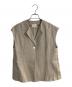 Conte（コンテ）の古着「ツイード ノースリーブベスト」｜ベージュ