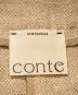 中古・古着 Conte (コンテ) ツイード ノースリーブベスト ベージュ サイズ:不明：15000円