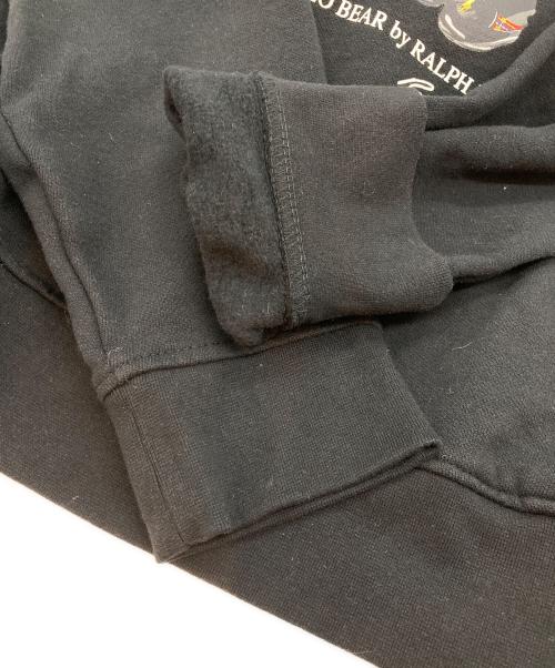 POLO RALPH LAUREN（ポロ・ラルフローレン）POLO RALPH LAUREN (ポロ・ラルフローレン) ポロベアパーカー ブラック サイズ:Mの古着・服飾アイテム