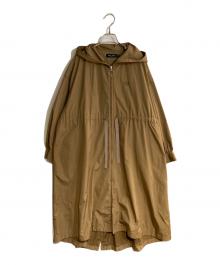 FRED PERRY（フレッドペリー）の古着「フィッシュテールパーカー」｜ベージュ