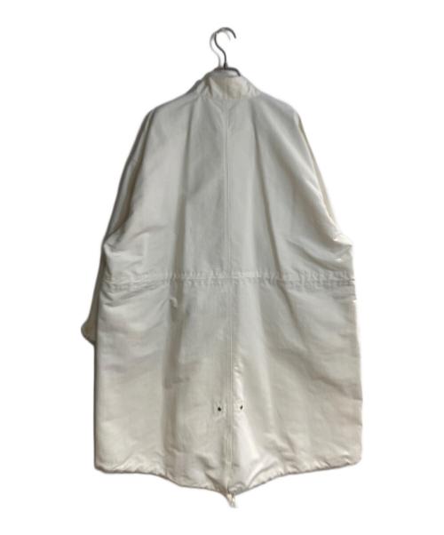 BEAUTY&YOUTH（ビューティーアンドユース）BEAUTY&YOUTH (ビューティーアンドユース) スタンドカラーモッズコート ホワイト サイズ:Mの古着・服飾アイテム