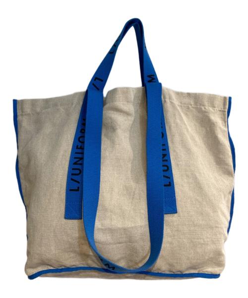 L/UNIFORM（リュニフォーム）L/UNIFORM (リュニフォーム) オールインバッグ ベージュの古着・服飾アイテム