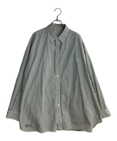 FreshService（フレッシュサービス）FreshService (フレッシュサービス) CORPORATE UNIFORM L/S SHIRT/コーポレイト ユニフォーム グリーン サイズ:Lの古着・服飾アイテム