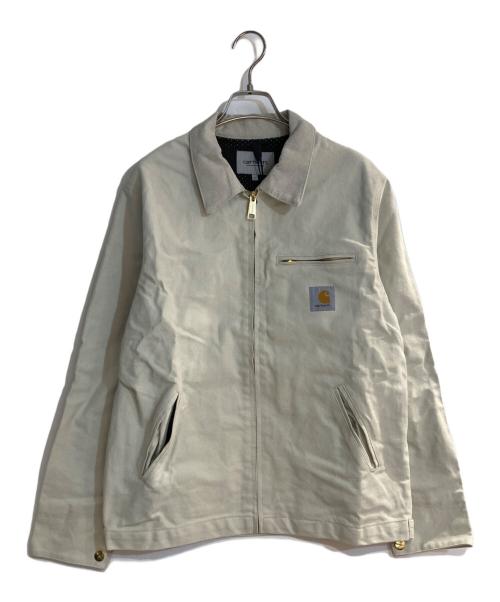 Carhartt WIP（カーハート ワークインプログレス）CARHARTT WIP (カーハート ワークインプログレス) DETROIT JACKET/デトロイトジャケット ベージュ サイズ:Sの古着・服飾アイテム