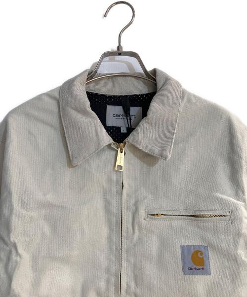 Carhartt WIP（カーハート ワークインプログレス）CARHARTT WIP (カーハート ワークインプログレス) DETROIT JACKET/デトロイトジャケット ベージュ サイズ:Sの古着・服飾アイテム