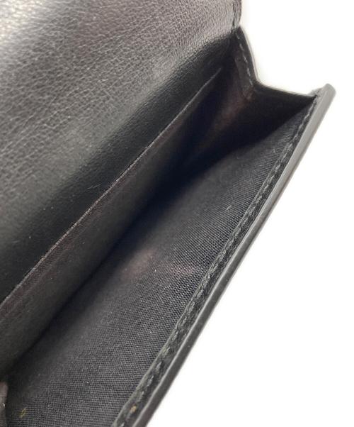 Christian Dior（クリスチャン ディオール）Christian Dior (クリスチャン ディオール) CDアイコンコンパクトウォレット ブラックの古着・服飾アイテム