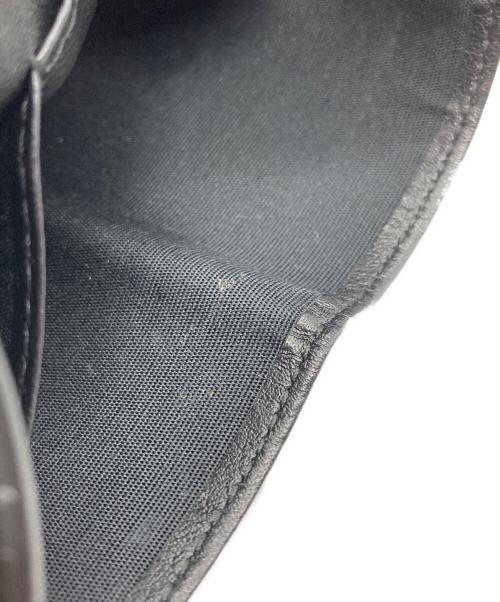 Christian Dior（クリスチャン ディオール）Christian Dior (クリスチャン ディオール) CDアイコンコンパクトウォレット ブラックの古着・服飾アイテム