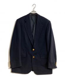Polo University Club BY POLO RALPH LAUREN（ポロ・ユニバーシティ クラブ バイ ポロ ラルフ ローレン）の古着「金釦ブレザー」｜ネイビー