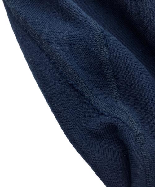 R HODO LIRION（ロドリリオン）R HODO LIRION (ロドリリオン) GADGET FLARE PANT - FRENCH TERRY/ガジェットフレアパンツ ネイビーの古着・服飾アイテム
