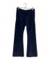 R HODO LIRION (ロドリリオン) GADGET FLARE PANT - FRENCH TERRY/ガジェットフレアパンツ ネイビー：8000円
