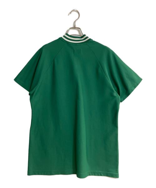 Sand-Knit（サンドニット）Sand-Knit (サンドニット) セルティクスハーフジップカットソー グリーン サイズ:XLの古着・服飾アイテム