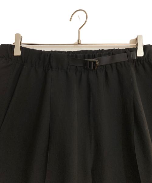 UNITED ARROWS & SONS. BY DAISUKE OBANA（ユナイテッドアローズアンドサンズバイダイスケオバナ）UNITED ARROWS & SONS. BY DAISUKE OBANA (ユナイテッドアローズアンドサンズバイダイスケオバナ) I BELT CR 1P PANTS ブラック サイズ:Mの古着・服飾アイテム