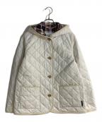 MACKINTOSH PHILOSOPHYマッキントッシュ フィロソフィー）の古着「ROYTON MIDDLE HOOD キルティングジャケット」｜ベージュ