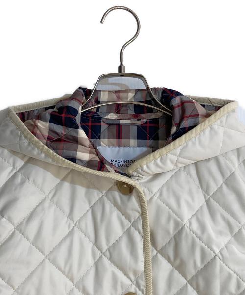 MACKINTOSH PHILOSOPHY（マッキントッシュ フィロソフィー）MACKINTOSH PHILOSOPHY (マッキントッシュ フィロソフィー) ROYTON MIDDLE HOOD キルティングジャケット ベージュ サイズ:Ｌの古着・服飾アイテム